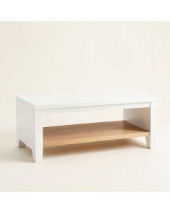 Heath Crest Coffee Table - White (synthetic illustration; no displayed measurements)