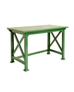 Summit Canyon Empty Workshop Workbench - Green (synthetic illustration; no displayed measurements)