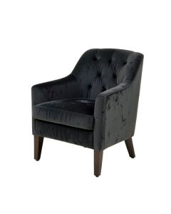 Denman Tufted Velvet Upholstered Side Chair (synthetic illustration; no displayed measurements)
