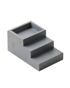 Holly Branch Empty Countertop Canister Rack - Gray