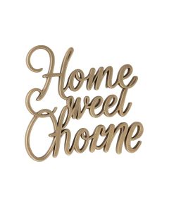 Home Sweet Home 3D Cursive Wall Décor