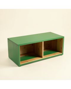 Rowan Brook Shoe Storage Bench - Green (synthetic illustration; no displayed measurements)