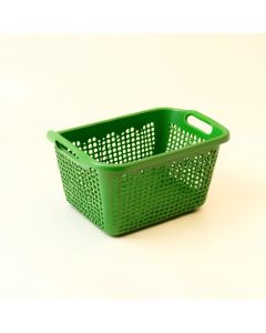 Summit Bluff Empty Storage Basket - Green (synthetic illustration; no displayed measurements)