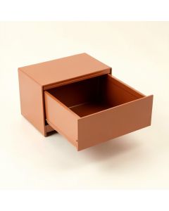 Shore Bridge Under-Desk Drawer Unit - Terracotta (synthetic illustration; no displayed measurements)