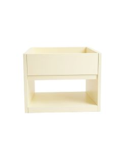 Moss Bend Empty Raised Planter - Ivory