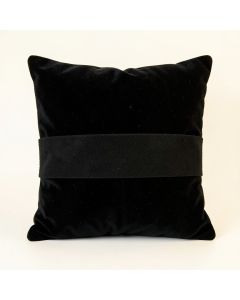 Pine Canyon Filled Accent Pillow - Black (synthetic illustration; no displayed measurements)