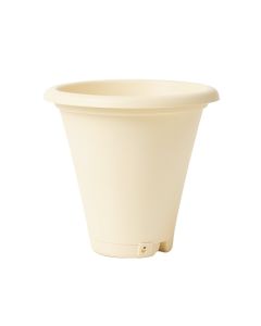 Spruce Branch Empty Railing Planter With Integral Brackets - Ivory (synthetic illustration; no displayed measurements)