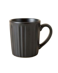 Pine Bend Ceramic Mug - Black (synthetic illustration; no displayed measurements)