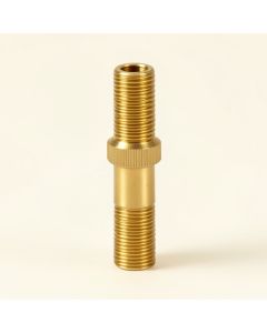 Sink Supply Line Shut Off Valve Riser All Solid Brass (synthetic illustration; no displayed measurements)