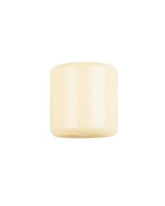 Vale Crest Wall Sconce Mounted On A Plain Wall - Cream