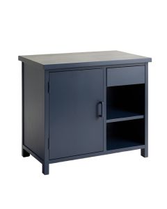 Lake Branch Freestanding Laundry Folding Counter - Navy (synthetic illustration; no displayed measurements)