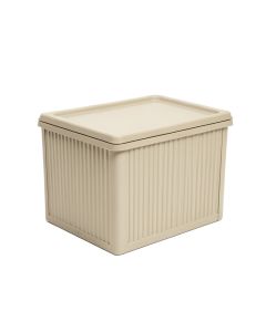 Moss Branch Closed Outdoor Storage Box - Beige (synthetic illustration; no displayed measurements)
