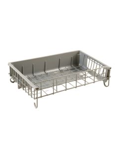 Cedar Edge Empty Under-Desk Cable Tray - Gray