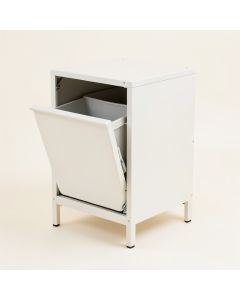 Linden Arc Freestanding Pull-Out Hamper Cabinet (synthetic illustration; no displayed measurements)
