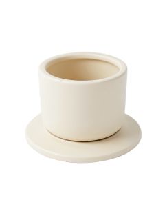 Cove Branch Empty Candle Holder - Cream (synthetic illustration; no displayed measurements)