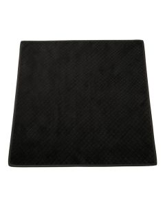 Maple Crest Bath Mat - Black