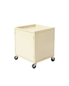 Elm Bluff Empty Rolling Workshop Cart - Ivory