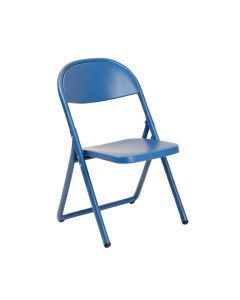 Shore Bridge Folding Outdoor Chair - Blue (synthetic illustration; no displayed measurements)
