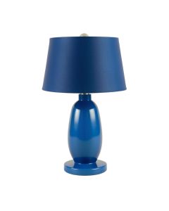 Aime 27.37 '' Blue Table Lamp Set With Usb (synthetic illustration; no displayed measurements)