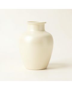 Elm Bend Empty Decorative Vase - Ivory (synthetic illustration; no displayed measurements)