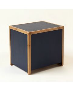 Laurel Crest Side Table - Navy (synthetic illustration; no displayed measurements)