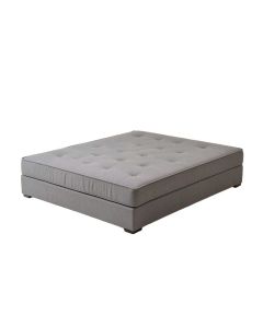 Amalea Tufted Upholstered Low Profile Storage Platform Bed