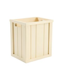 Brook Bend Closed Outdoor Storage Box - Cream