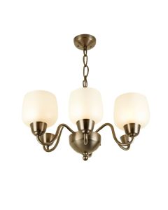 Tarri 3 - Light Shaded Globe Chandelier