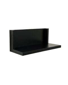 Stone Bend Wall-Mounted Shelf - Black