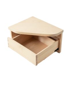 Elm Branch Under-Desk Drawer Unit - Beige (synthetic illustration; no displayed measurements)