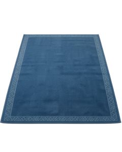 River Arc Rectangular Area Rug - Blue