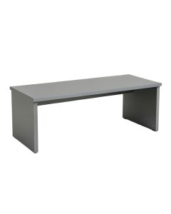 Harbor Bluff Desktop Monitor Riser - Gray (synthetic illustration; no displayed measurements)