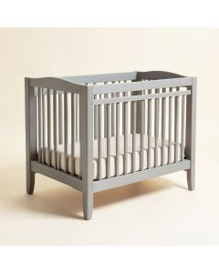 Harriet Bee Piper 4-In-1 Convertible Mini Crib (synthetic illustration; no displayed measurements)