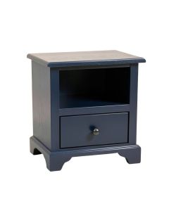 Aspen Bridge Nightstand - Navy (synthetic illustration; no displayed measurements)