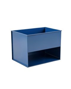 Pine Bluff Empty Raised Planter - Blue