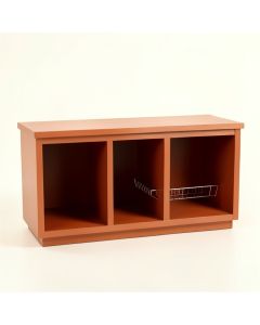 Briar Branch Empty Countertop Canister Rack - Terracotta (synthetic illustration; no displayed measurements)