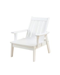 Stone Bluff Outdoor Lounge Chair - White