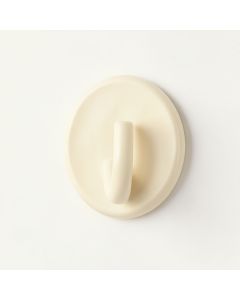 Birch Bluff Wall-Mounted Robe Hook - Cream (synthetic illustration; no displayed measurements)