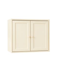 Aspen Bend Wall-Mounted Entry Cabinet - Cream (synthetic illustration; no displayed measurements)