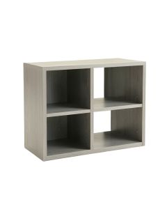 Heath Crest Desktop Shelving Unit - Gray (synthetic illustration; no displayed measurements)