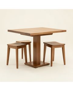 Faulkland Square Indoor And Outdoor 3 Piece Bar Height Dining Set (synthetic illustration; no displayed measurements)