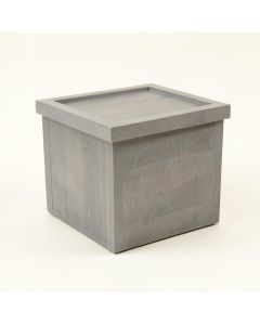 Laurel Dale Closed Outdoor Storage Box - Gray (synthetic illustration; no displayed measurements)