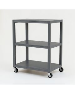 Pine Crossing Empty Rolling Workshop Cart - Gray (synthetic illustration; no displayed measurements)