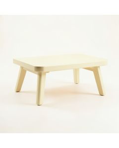 Alder Dell Coffee Table - Ivory (synthetic illustration; no displayed measurements)