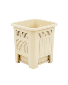 Oak Arc Closed Garden Compost Bin - Cream