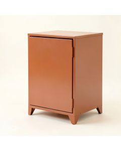 Willow Dale Freestanding Pull-Out Hamper Cabinet - Terracotta (synthetic illustration; no displayed measurements)