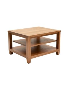 Bullington Floor Shelf Coffee Table With Storage (synthetic illustration; no displayed measurements)