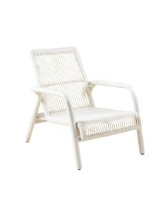 Spruce Bend Outdoor Lounge Chair - White