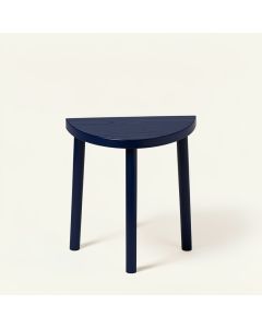 Wren Crest Compact Balcony Table - Navy (synthetic illustration; no displayed measurements)
