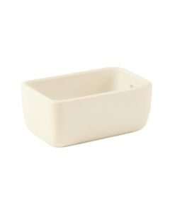 Dawn Dale Empty Railing Planter With Integral Brackets - White (synthetic illustration; no displayed measurements)